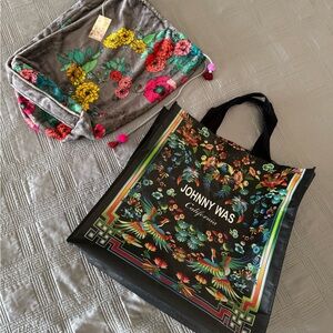 Johnny Was Blanket Boho Sling Bag